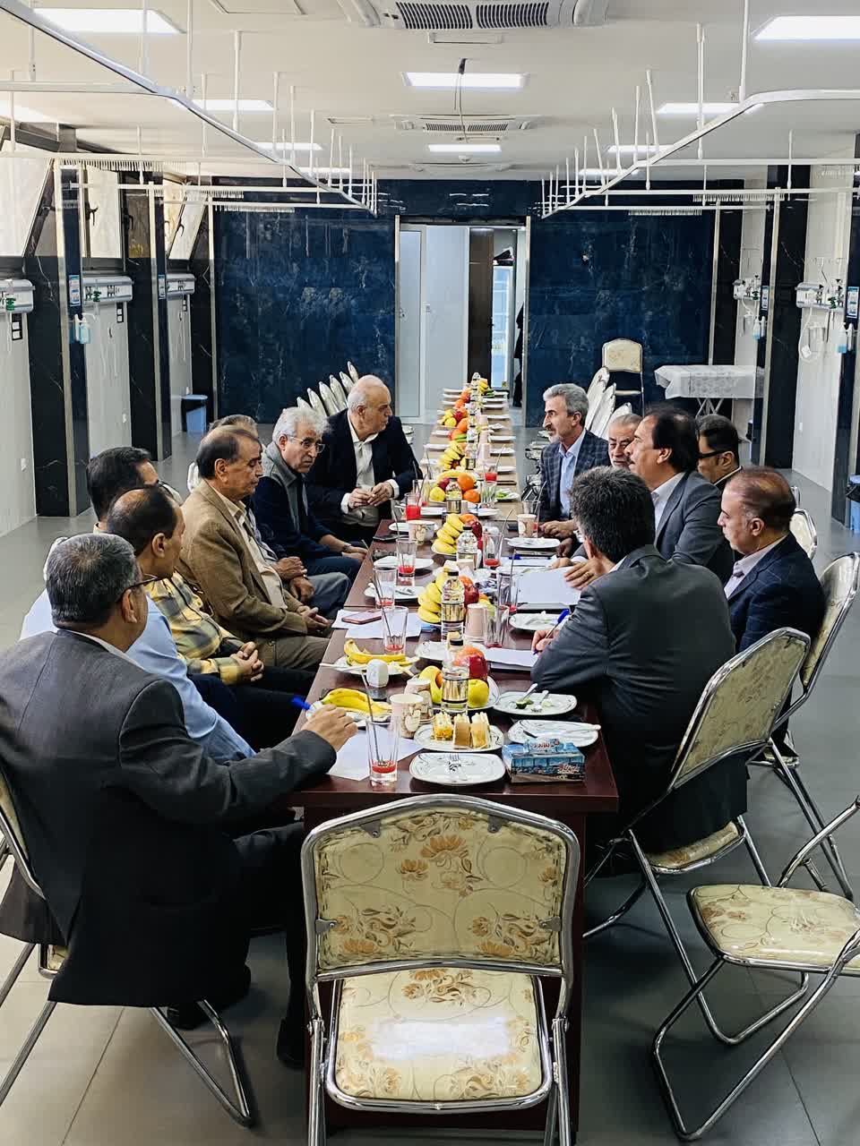 جلسه دوستانه روسای مراکز خصوصی